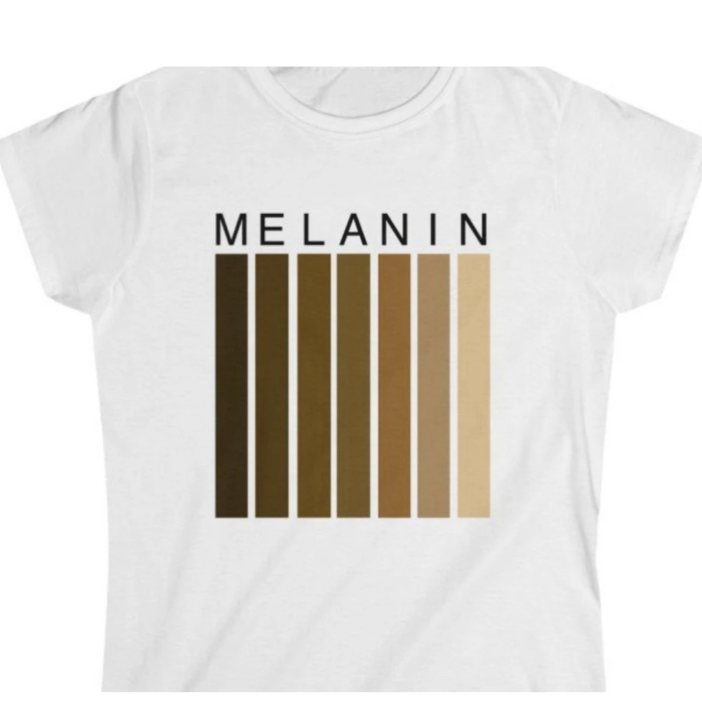 Gildan | MELANIN Crewneck Short Sleeve Cotton Basic Top T-Shirt